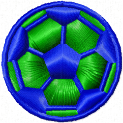 Football Embroidery Design 3 Football Embroidery Design 3